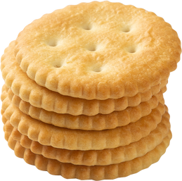 Stack of Crackers Cutout 